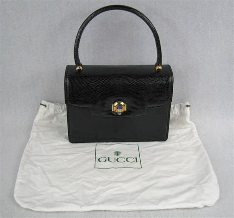 womens black gucci purse|vintage gucci black purses.